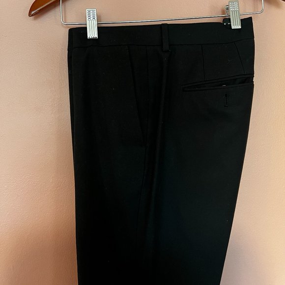 Topman Men's Black Dress Up Pants. Slim Fit. Flat front. Size: 34. - Picture 5 of 6